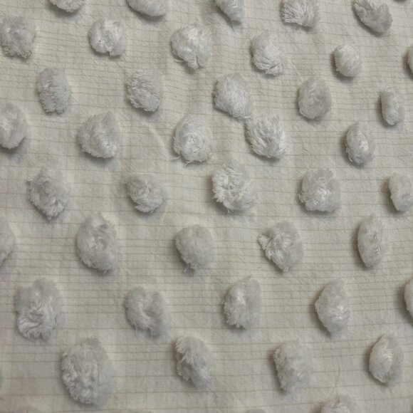 West Elm Candlewick 24" Euro Square Shams Pillow Covers set of 2 - Picture 4 of 5